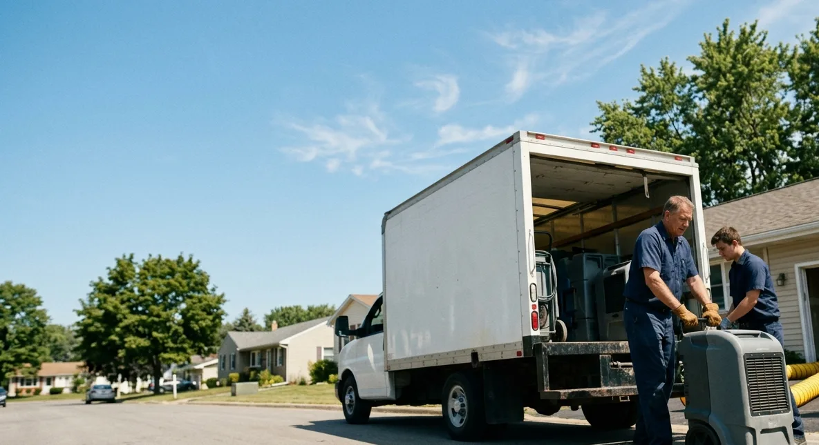 Water Damage Cleanup in Kinde, MI near me